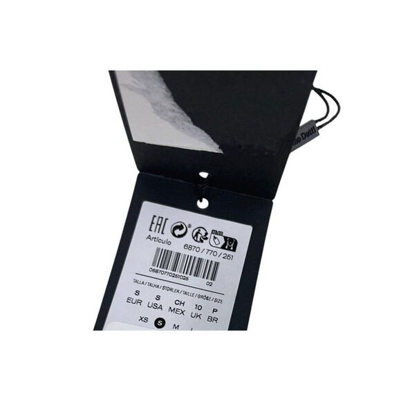 Massimo Dutti Womens Lace Top Shirt Small S Ivory Cream 6870/770 NWT - Picture 9 of 12